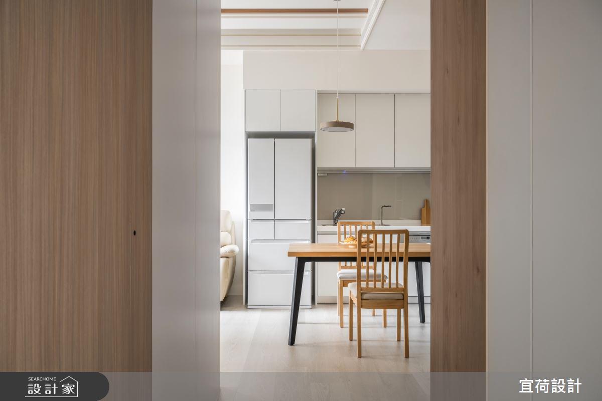中古屋(5~15年)＿北歐風餐廳廚房案例圖片＿宜荷設計＿宜荷_隅之16