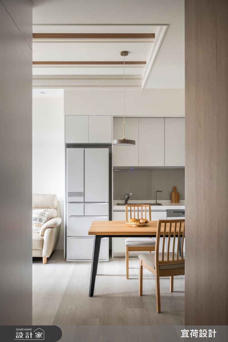 中古屋(5~15年)＿北歐風餐廳廚房案例圖片＿宜荷設計＿宜荷_隅之17