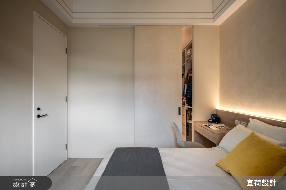 中古屋(5~15年)＿北歐風臥室案例圖片＿宜荷設計＿宜荷_隅之21