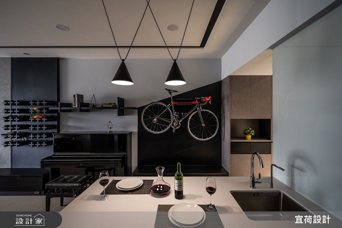 35坪新成屋(5年以下)＿現代風餐廳案例圖片＿宜荷設計＿宜荷_靜謐之11