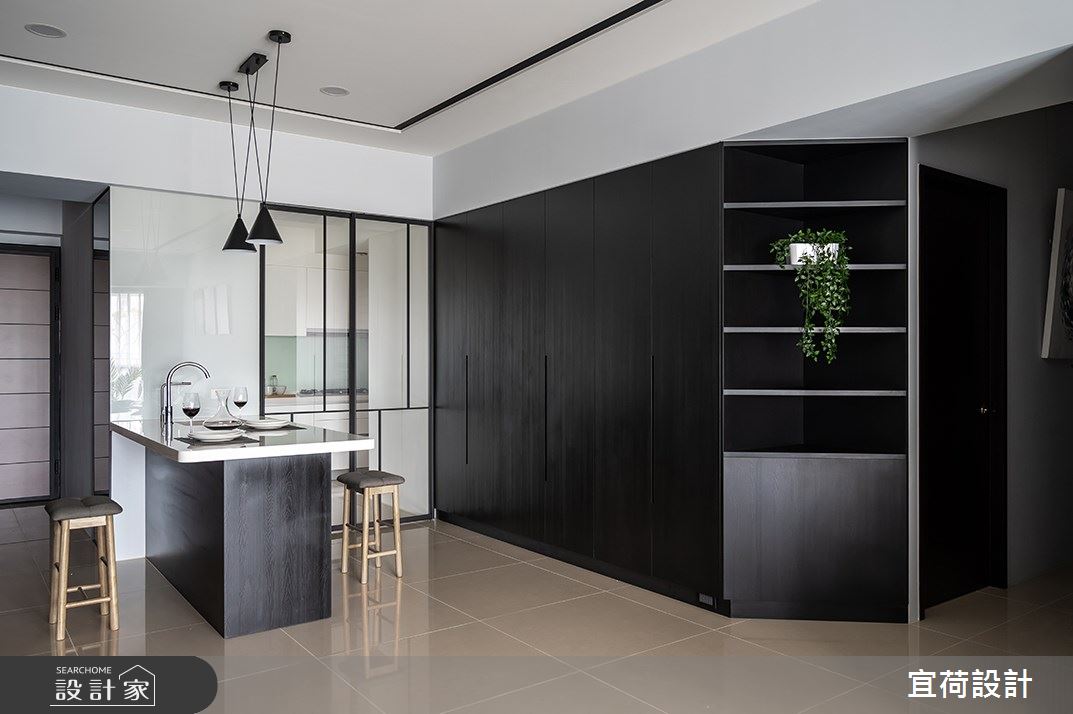 35坪新成屋(5年以下)＿現代風餐廳案例圖片＿宜荷設計＿宜荷_靜謐之19