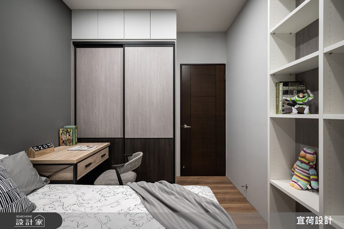 35坪新成屋(5年以下)＿現代風客房案例圖片＿宜荷設計＿宜荷_靜謐之31