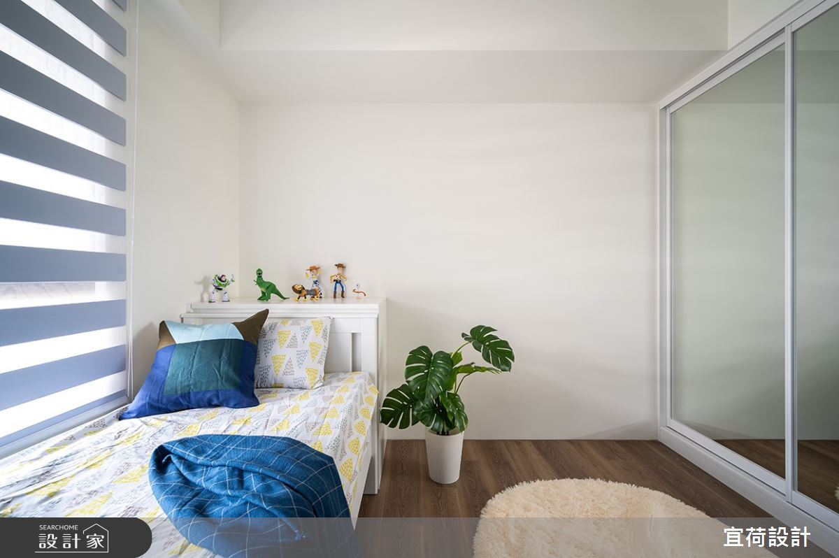 35坪新成屋(5年以下)＿現代風客房案例圖片＿宜荷設計＿宜荷_靜謐之33
