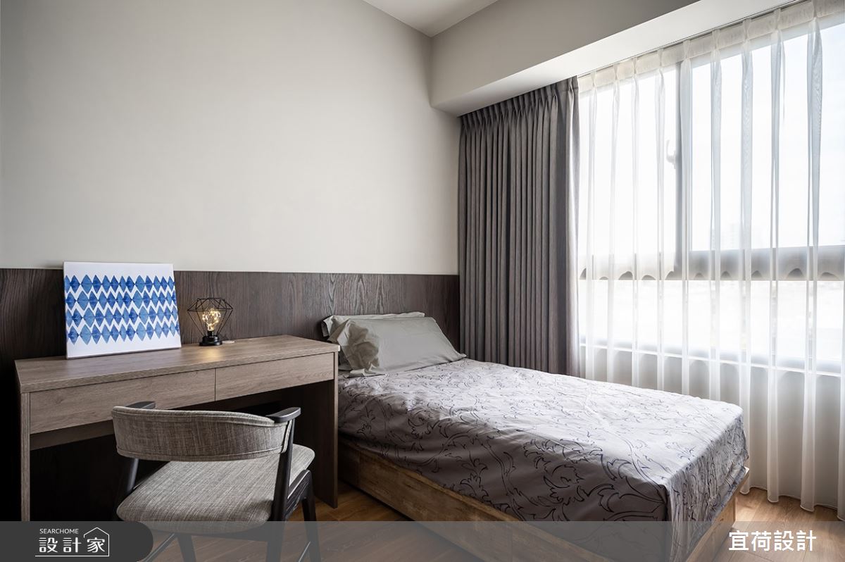 35坪新成屋(5年以下)＿現代風客房案例圖片＿宜荷設計＿宜荷_靜謐之37