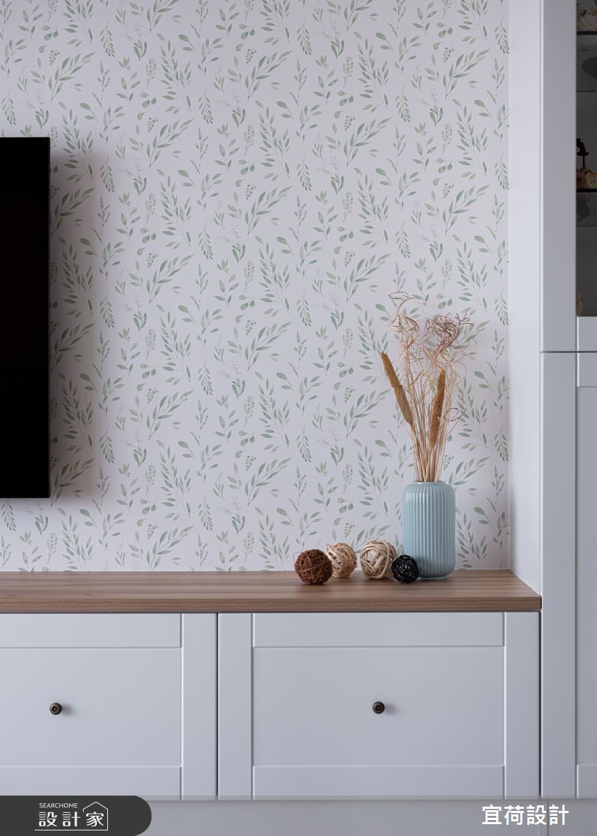 45坪新成屋(5年以下)＿鄉村風客廳案例圖片＿宜荷設計＿宜荷_春漾之10