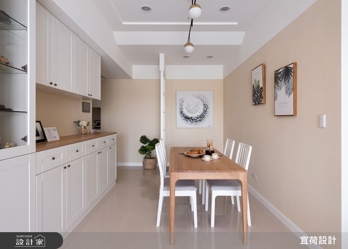 45坪新成屋(5年以下)＿鄉村風餐廳案例圖片＿宜荷設計＿宜荷_春漾之16
