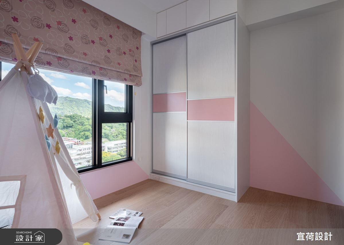 45坪新成屋(5年以下)＿鄉村風兒童房兒童房案例圖片＿宜荷設計＿宜荷_春漾之28