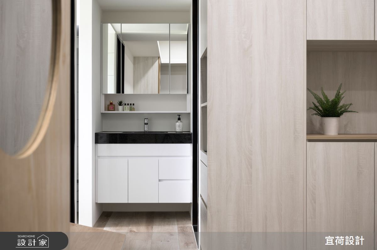 15坪預售屋＿簡約風浴室案例圖片＿宜荷設計＿宜荷_恬淡之8