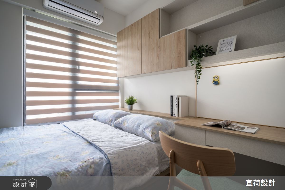 15坪預售屋＿簡約風臥室案例圖片＿宜荷設計＿宜荷_恬淡之13