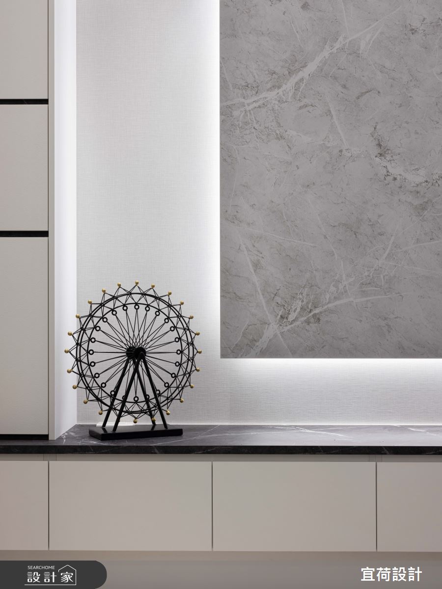 22坪新成屋(5年以下)＿現代風客廳案例圖片＿宜荷設計＿宜荷_軌跡之7