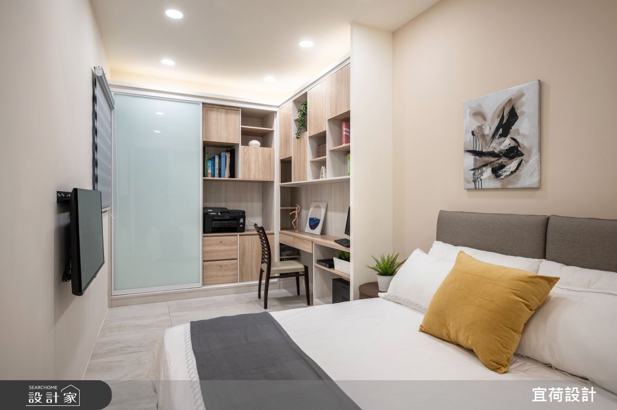 42坪老屋(16~30年)＿現代風臥室案例圖片＿宜荷設計＿宜荷_歸宿之34