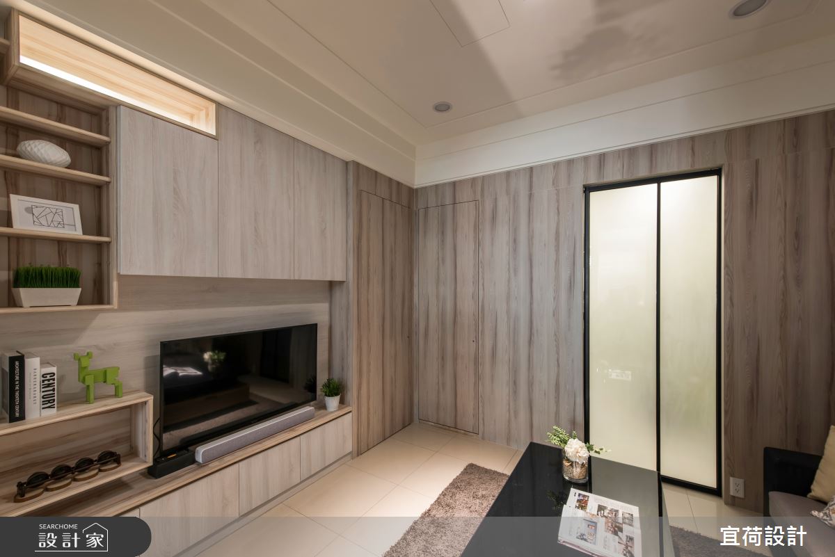 20坪老屋(31~40年)＿北歐風客廳案例圖片＿宜荷設計＿宜荷_蘊蘊居所之4