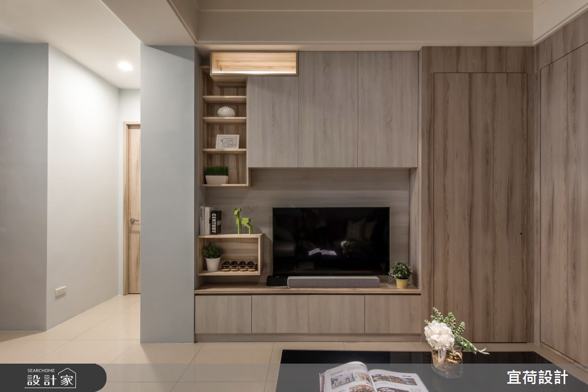 20坪老屋(31~40年)＿北歐風客廳案例圖片＿宜荷設計＿宜荷_蘊蘊居所之5