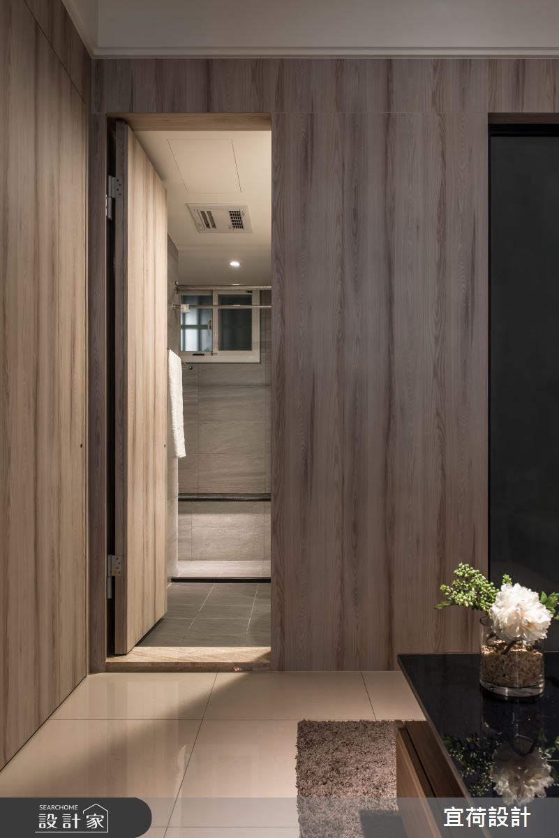 20坪老屋(31~40年)＿北歐風客廳浴室案例圖片＿宜荷設計＿宜荷_蘊蘊居所之12