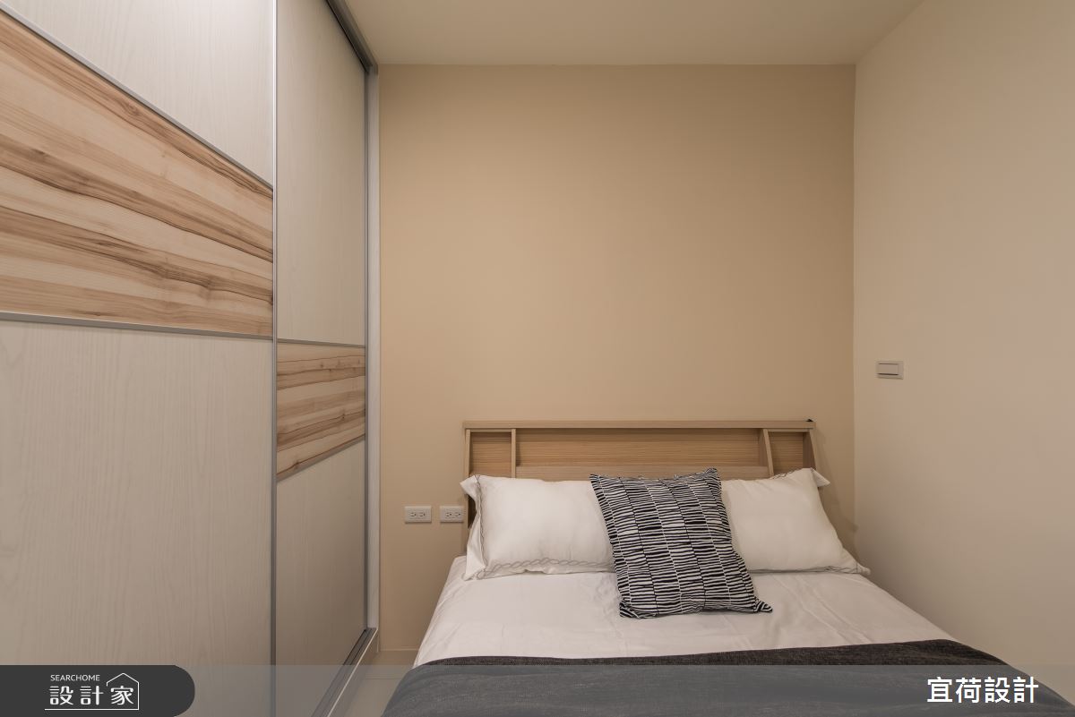 20坪老屋(31~40年)＿北歐風臥室案例圖片＿宜荷設計＿宜荷_蘊蘊居所之15
