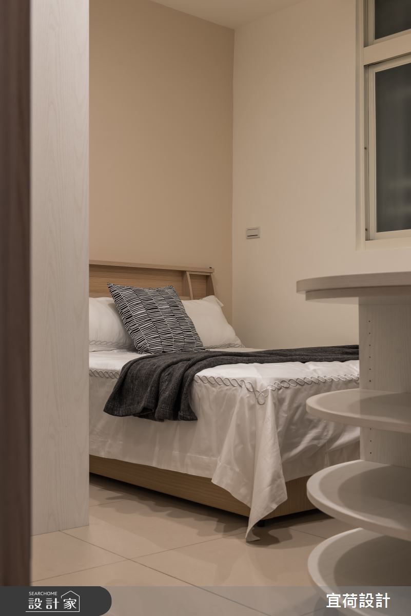 20坪老屋(31~40年)＿北歐風臥室案例圖片＿宜荷設計＿宜荷_蘊蘊居所之16