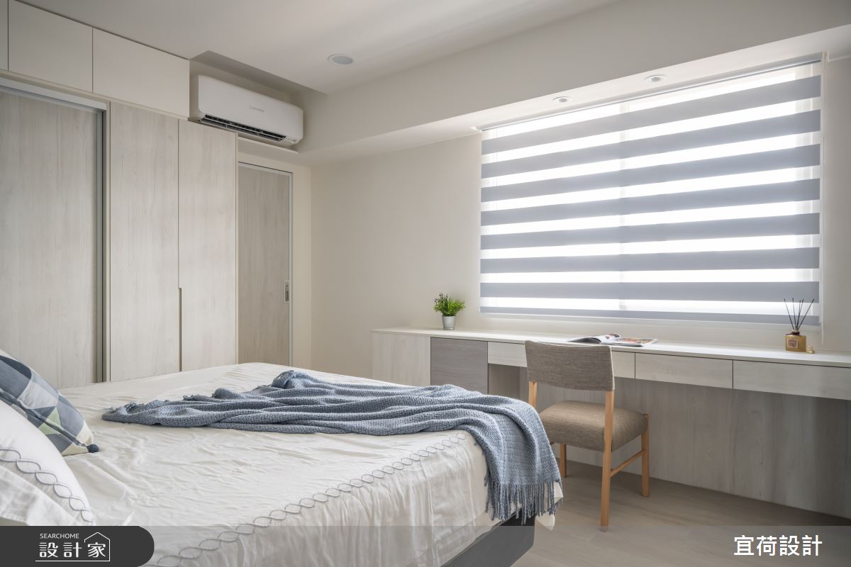 28坪老屋(31~40年)＿日式無印風臥室案例圖片＿宜荷設計＿宜荷_質調之14