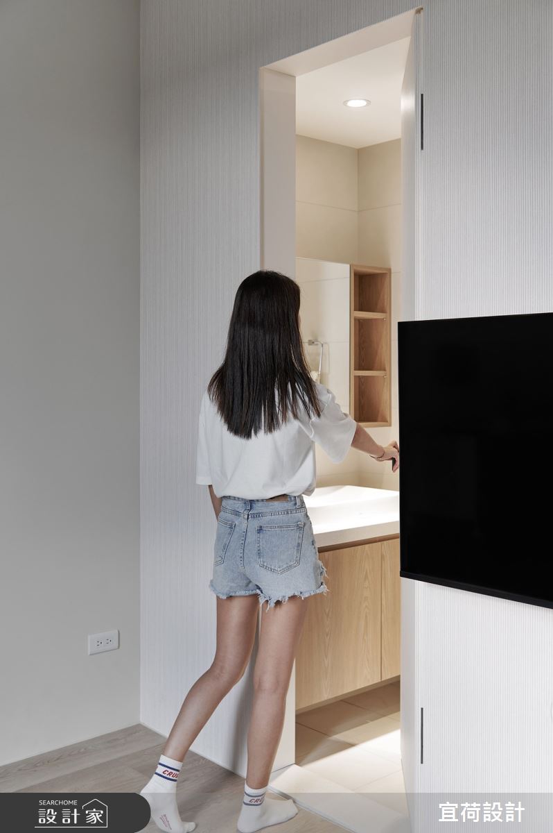 15坪預售屋＿現代風浴室案例圖片＿宜荷設計＿宜荷_Life之9