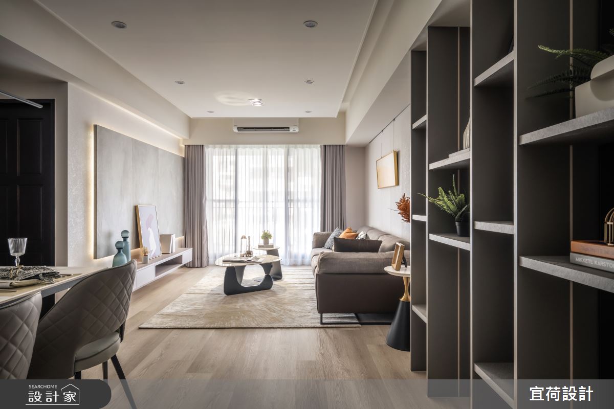 新成屋(5年以下)＿現代風客廳餐廳案例圖片＿宜荷設計＿宜荷_悅禾之3