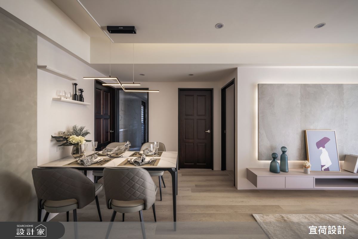 新成屋(5年以下)＿現代風客廳餐廳案例圖片＿宜荷設計＿宜荷_悅禾之7