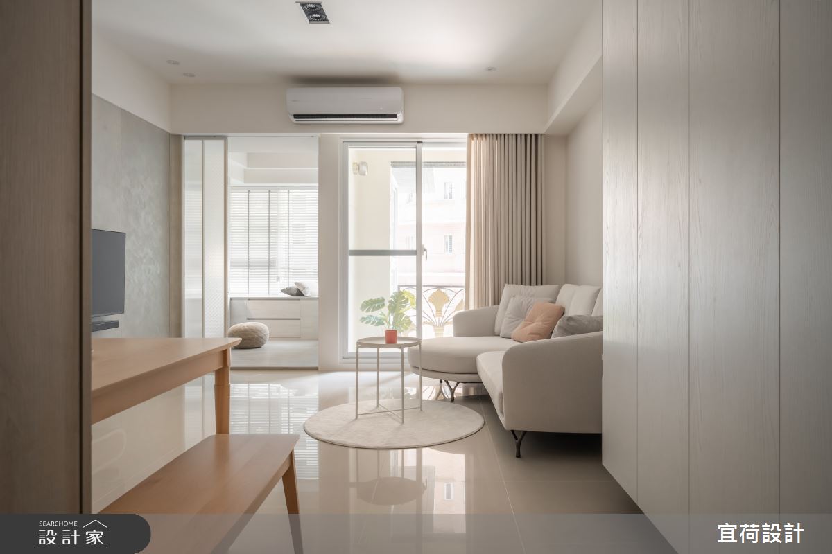 40坪中古屋(5~15年)＿簡約風客廳餐廳案例圖片＿宜荷設計＿宜荷_Cookie&妹妹之7