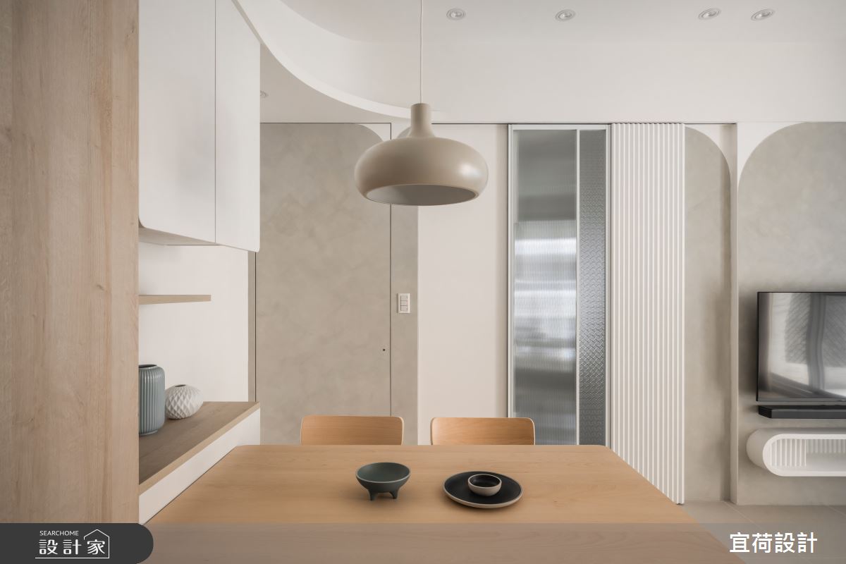 40坪中古屋(5~15年)＿簡約風餐廳案例圖片＿宜荷設計＿宜荷_Cookie&妹妹之21