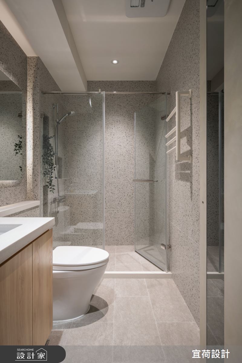40坪中古屋(5~15年)＿簡約風浴室案例圖片＿宜荷設計＿宜荷_Cookie&妹妹之27