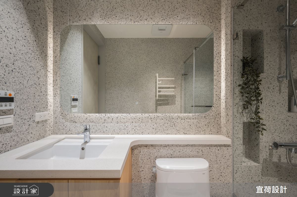 40坪中古屋(5~15年)＿簡約風浴室案例圖片＿宜荷設計＿宜荷_Cookie&妹妹之29