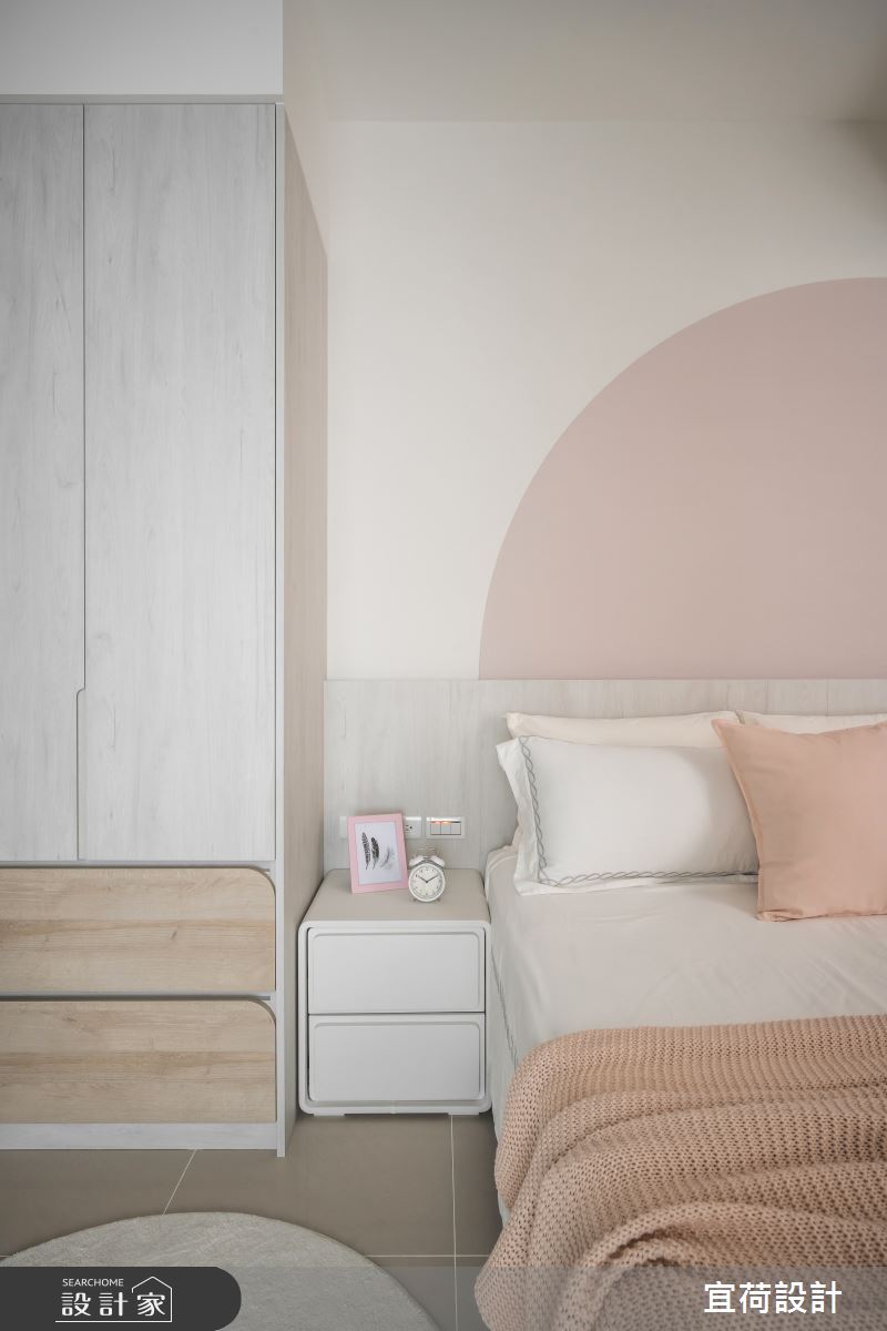 40坪中古屋(5~15年)＿簡約風臥室案例圖片＿宜荷設計＿宜荷_Cookie&妹妹之32