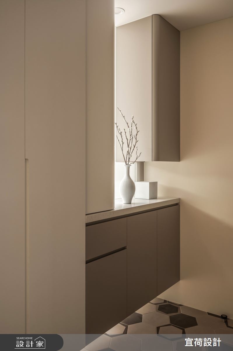 36坪中古屋(5~15年)＿現代風玄關案例圖片＿宜荷設計＿宜荷_靜蘊之4