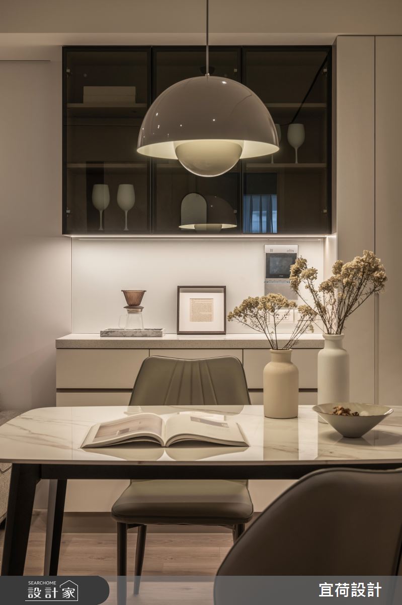36坪中古屋(5~15年)＿現代風餐廳案例圖片＿宜荷設計＿宜荷_靜蘊之12