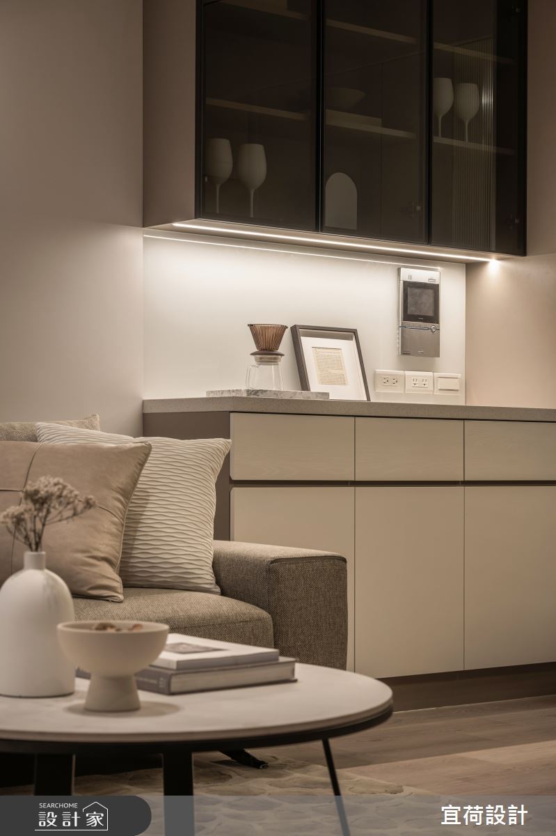 36坪中古屋(5~15年)＿現代風客廳案例圖片＿宜荷設計＿宜荷_靜蘊之17