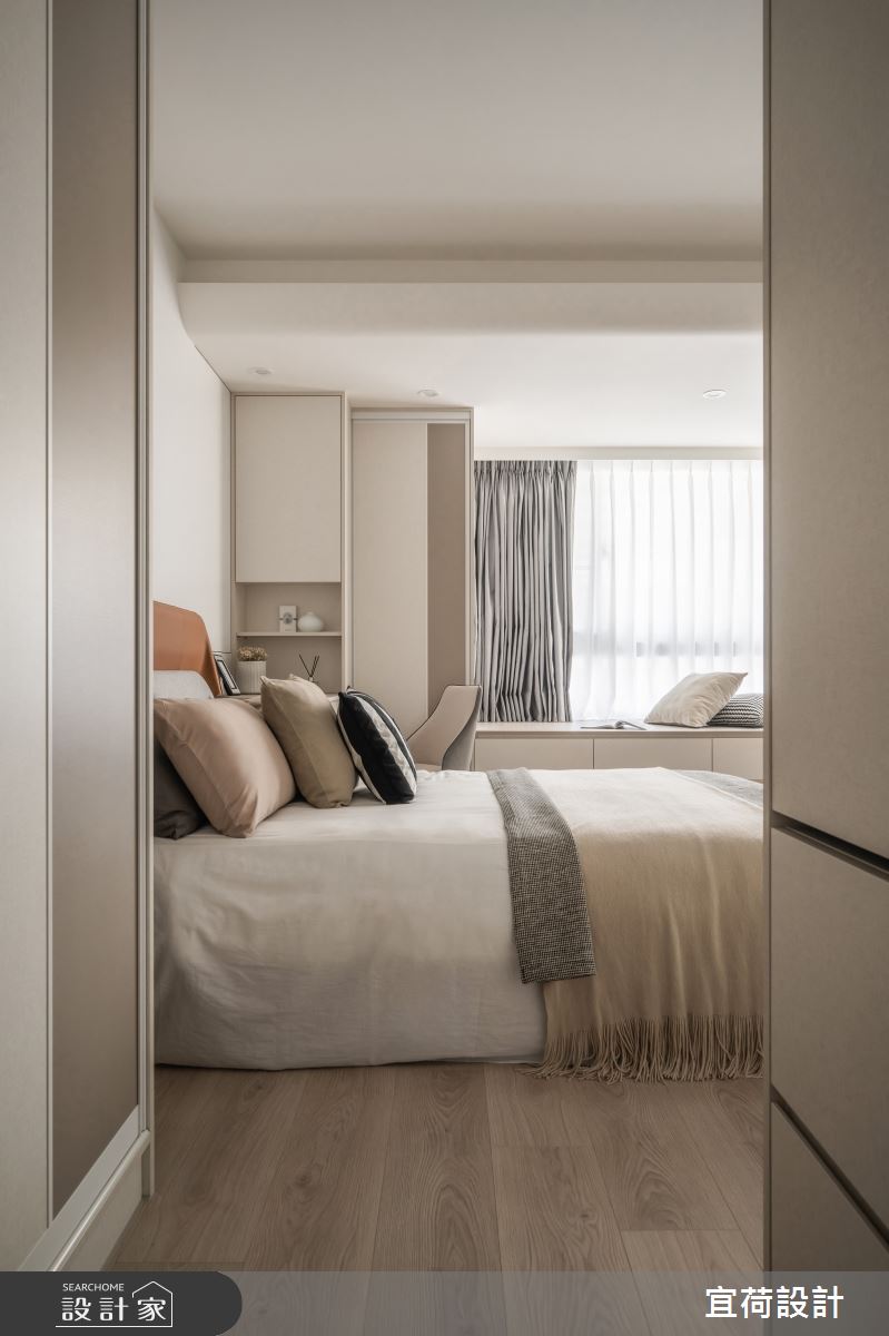 36坪中古屋(5~15年)＿現代風臥室案例圖片＿宜荷設計＿宜荷_靜蘊之25