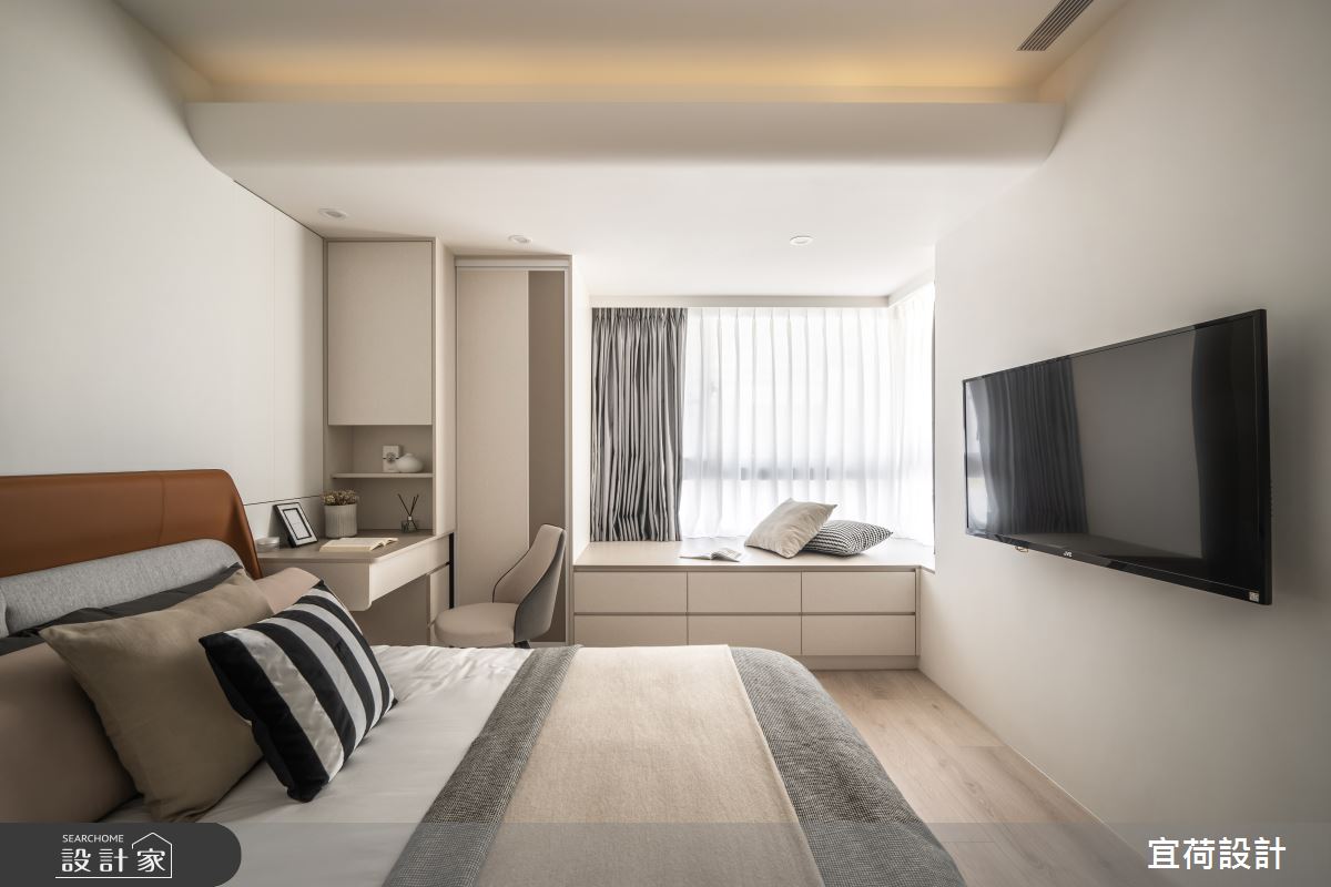 36坪中古屋(5~15年)＿現代風臥室案例圖片＿宜荷設計＿宜荷_靜蘊之26