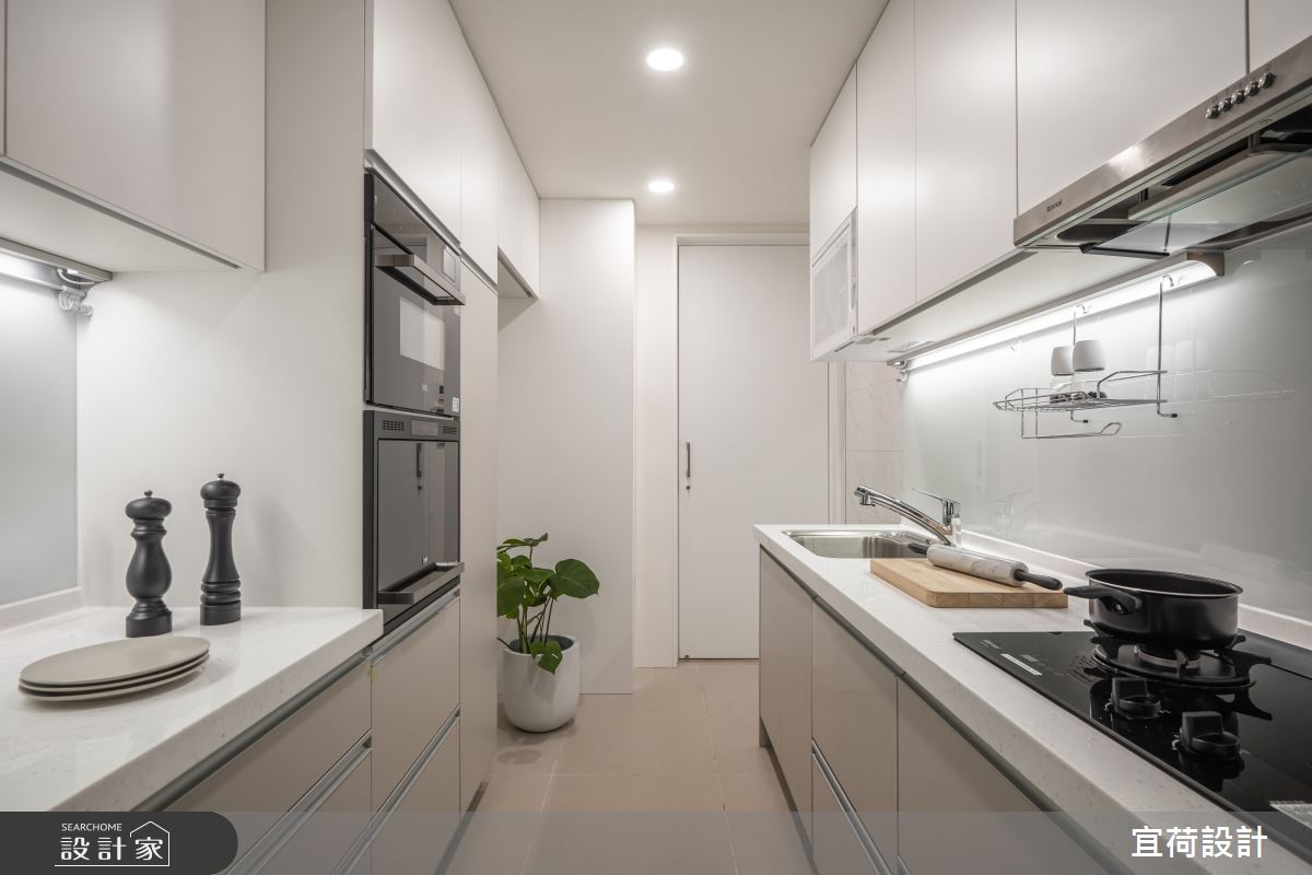 36坪中古屋(5~15年)＿現代風廚房案例圖片＿宜荷設計＿宜荷_靜蘊之46