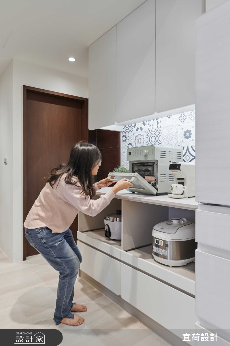 預售屋＿現代風廚房案例圖片＿宜荷設計＿宜荷_暖漾之8