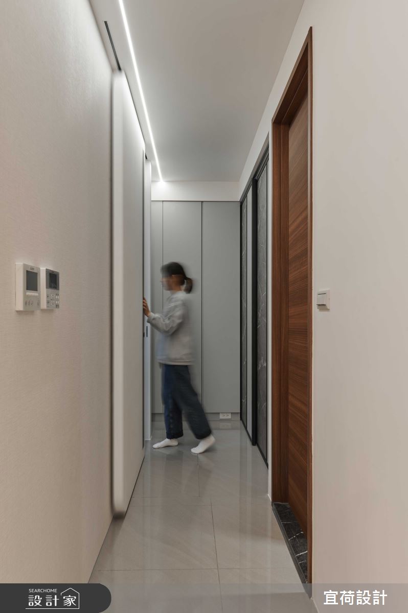 17坪預售屋＿現代風走廊案例圖片＿宜荷設計＿宜荷_晨之14