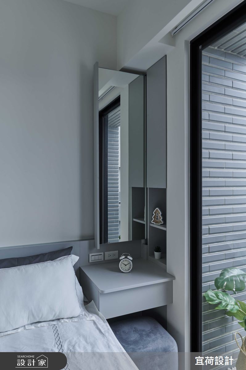 17坪預售屋＿現代風臥室案例圖片＿宜荷設計＿宜荷_晨之18