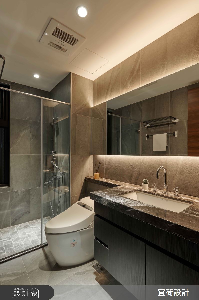 17坪預售屋＿現代風浴室案例圖片＿宜荷設計＿宜荷_晨之24