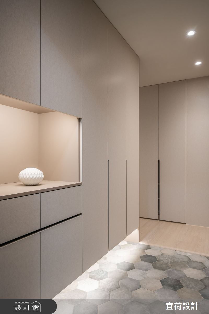 29坪預售屋＿現代風玄關案例圖片＿宜荷設計＿宜荷_蒔光之2
