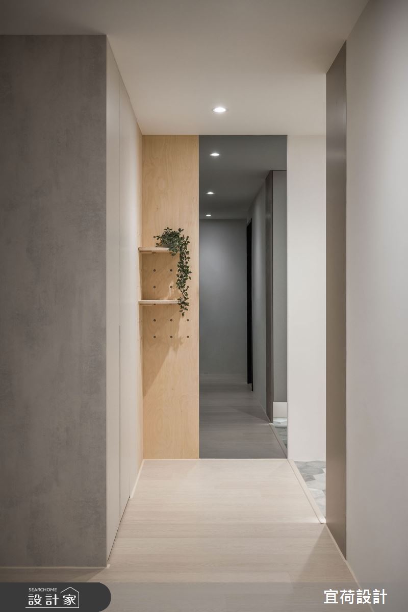 29坪預售屋＿現代風玄關案例圖片＿宜荷設計＿宜荷_蒔光之3