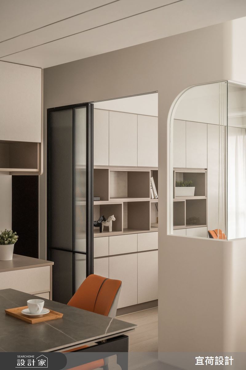 29坪預售屋＿現代風餐廳書房案例圖片＿宜荷設計＿宜荷_蒔光之5