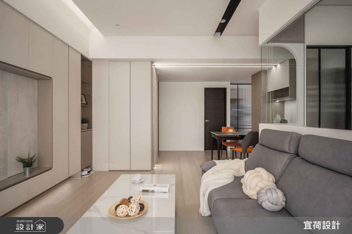 29坪預售屋＿現代風客廳餐廳案例圖片＿宜荷設計＿宜荷_蒔光之11