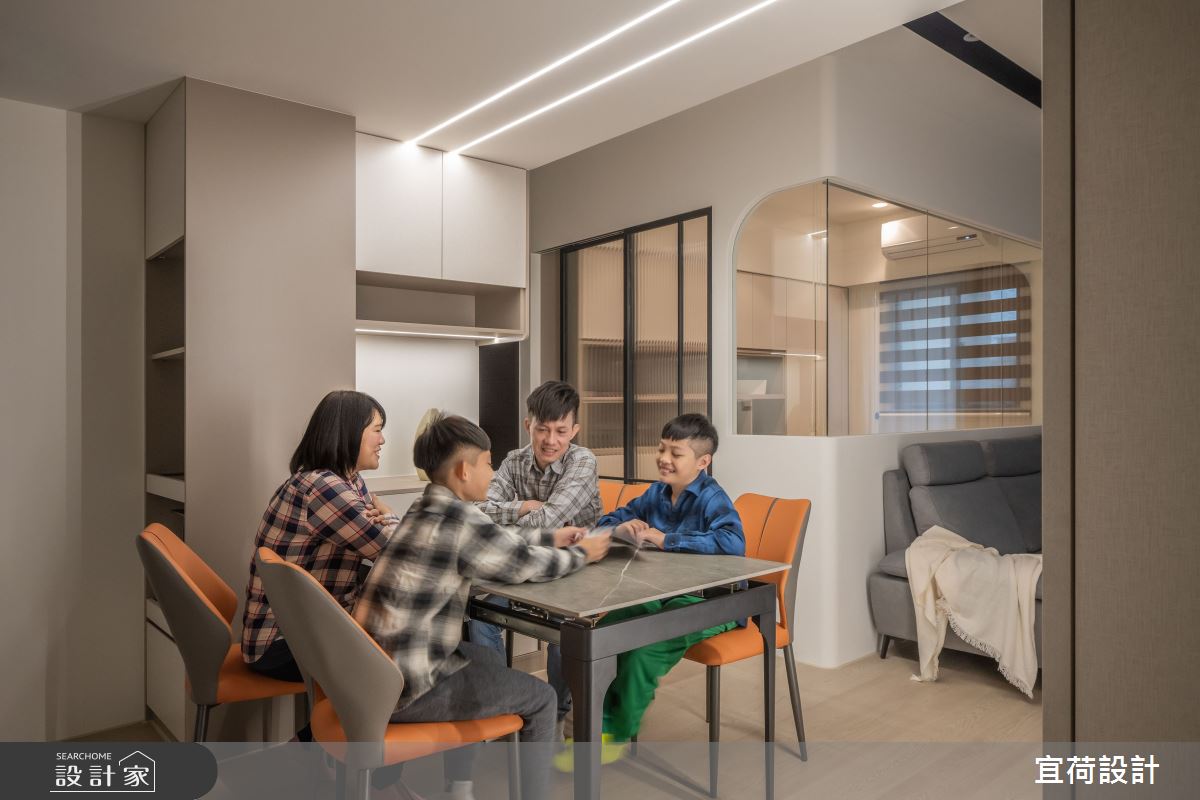 29坪預售屋＿現代風餐廳案例圖片＿宜荷設計＿宜荷_蒔光之29