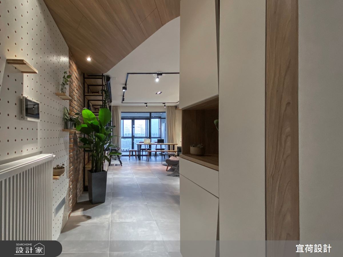 47坪毛胚屋＿混搭風玄關案例圖片＿宜荷設計＿宜荷_合肥之1