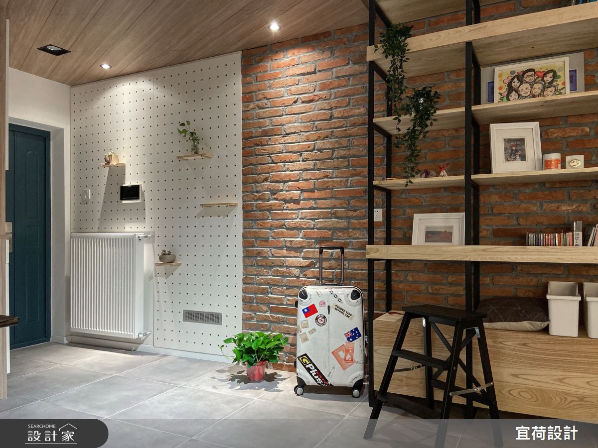 47坪毛胚屋＿混搭風玄關案例圖片＿宜荷設計＿宜荷_合肥之3