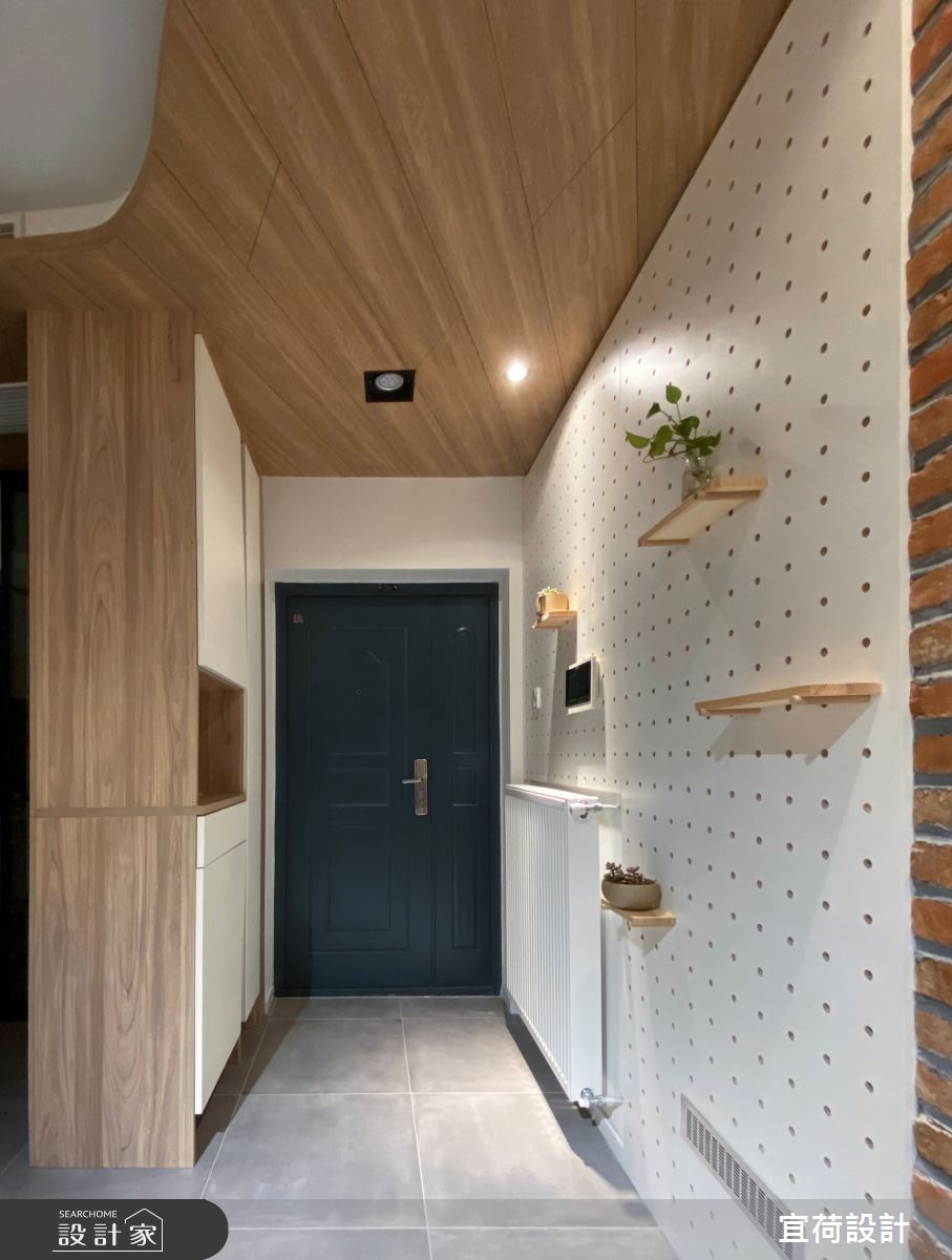 47坪毛胚屋＿混搭風玄關案例圖片＿宜荷設計＿宜荷_合肥之4