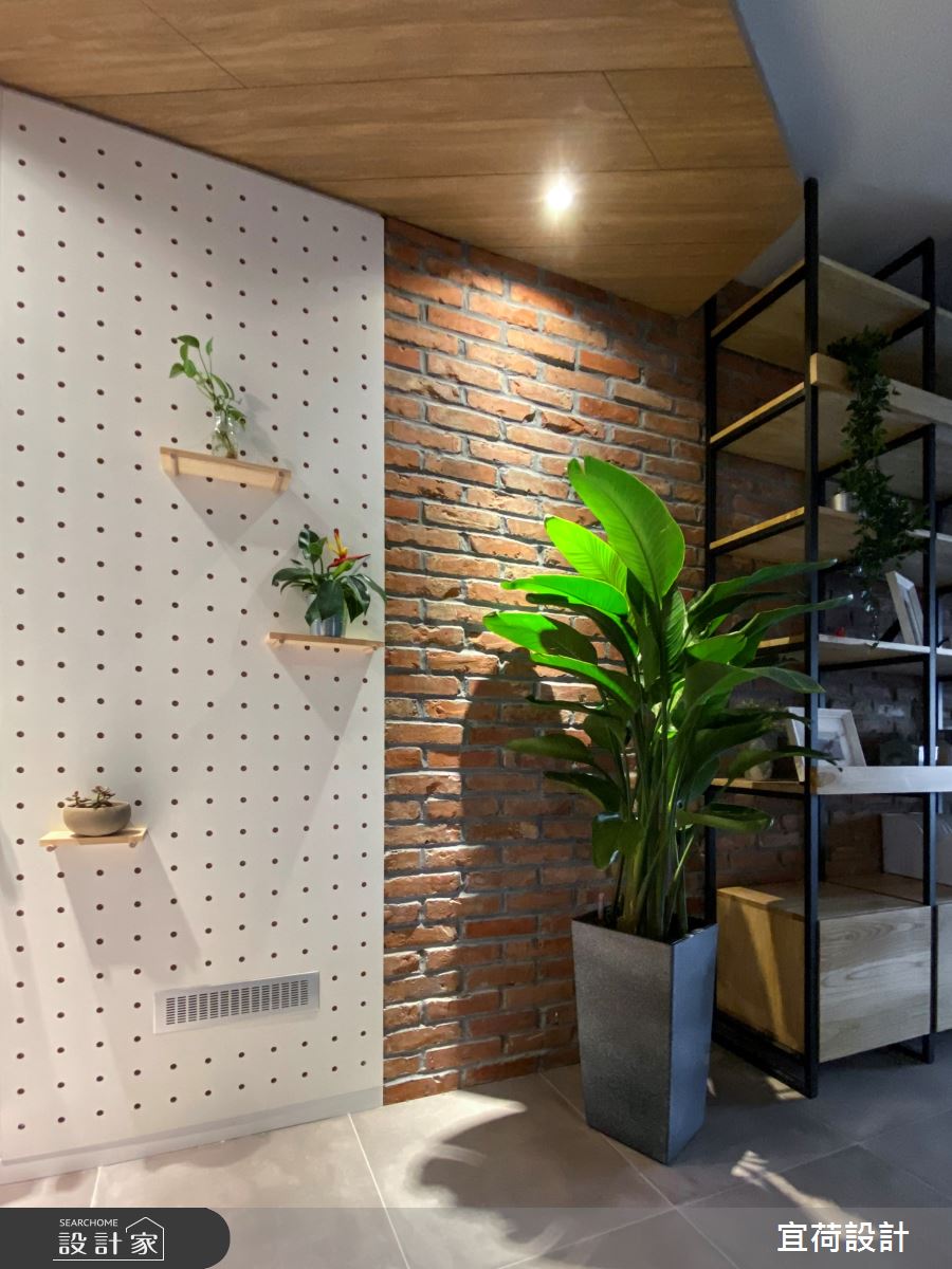 47坪毛胚屋＿混搭風玄關案例圖片＿宜荷設計＿宜荷_合肥之5