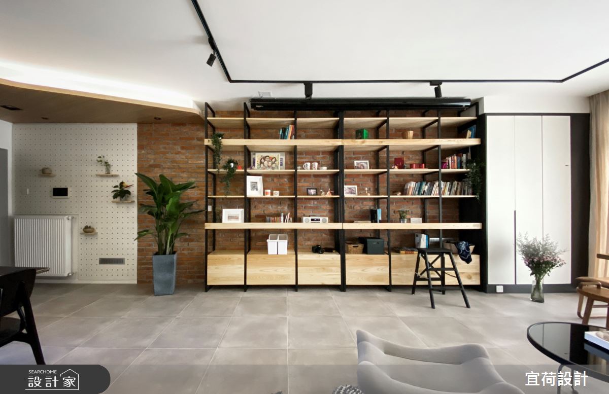 47坪毛胚屋＿混搭風客廳案例圖片＿宜荷設計＿宜荷_合肥之10