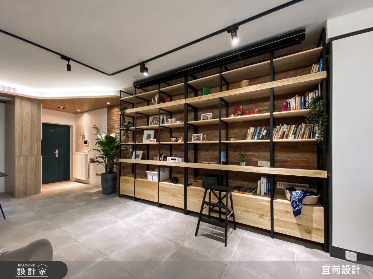 47坪毛胚屋＿混搭風玄關客廳案例圖片＿宜荷設計＿宜荷_合肥之15